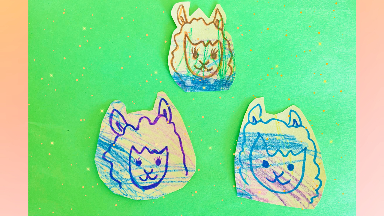 Image by author (The shining LlaMA 3 rendition by my 4-year old.)